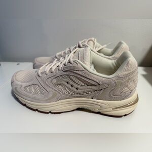 Saucony Cream Athletic Shoes
